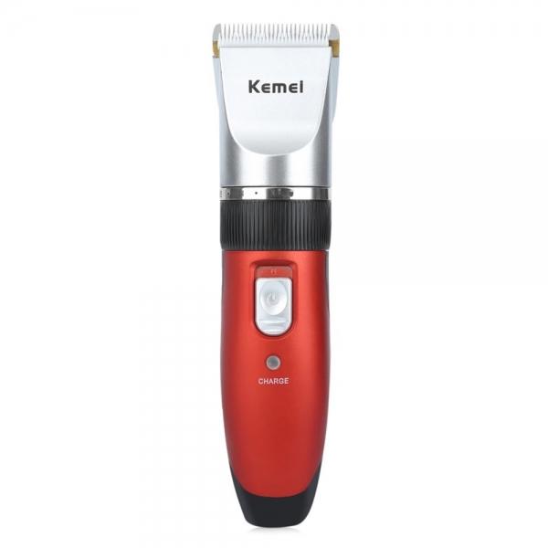 Cordless Rechargeable Electric Adult Children Hair Trimmer Clipper Shaver Red & Black & Silver