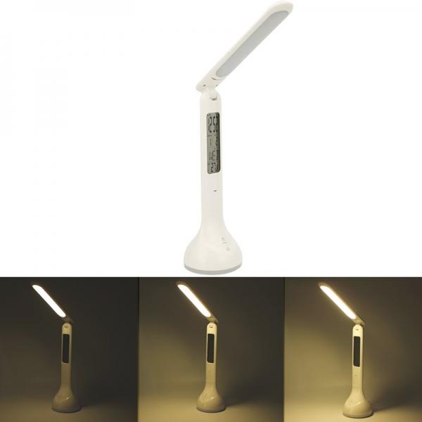 Creative Folding Rechargeable Touch Senstive LED Desk Lamp White