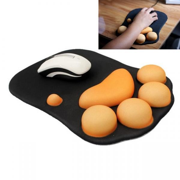 Cute Cat Claw Style Creative Thickened Silicone Gaming Mouse Pad with Wrist Rest