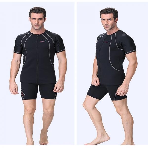 DIVE & SAIL 1.5mm Neoprene Men's Wetsuits Shorts Thick Warm Trunks Diving Snorkeling Winter Swimming Pants - L