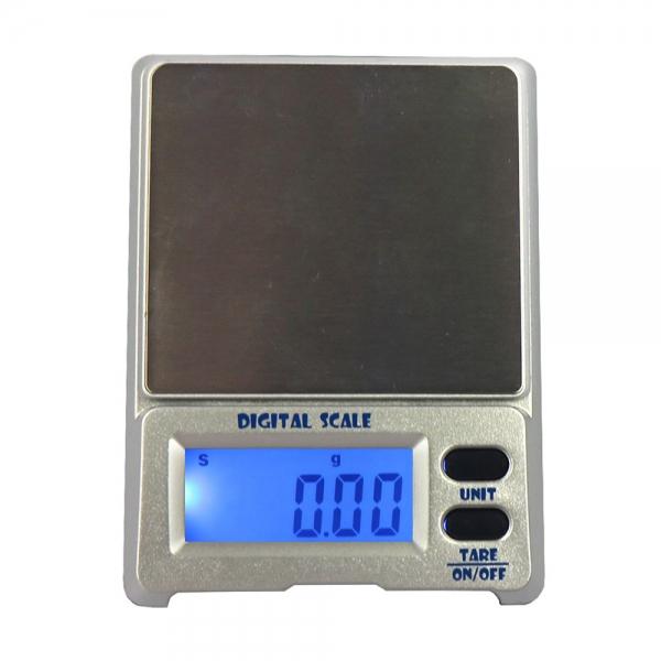 DS-18 200g / 0.01g 1.5inch LCD Precision Pocket Electronic Jewelry Scale Silver Gray