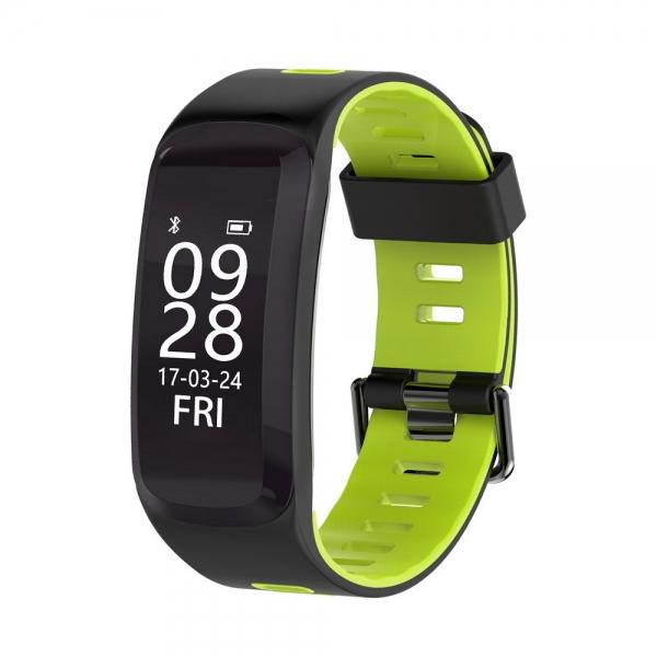 DTNO.1 F4 Smart Waterproof Wristband Fitness Tracker Pedometer Watch Green
