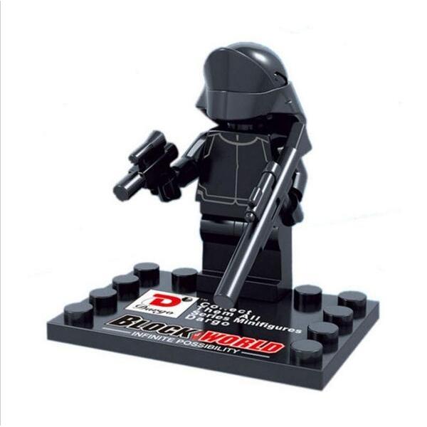 Dargo 867E Star Wars The Force Awakens Mini Figure Assemble Puzzle Toy Intelligent Gift