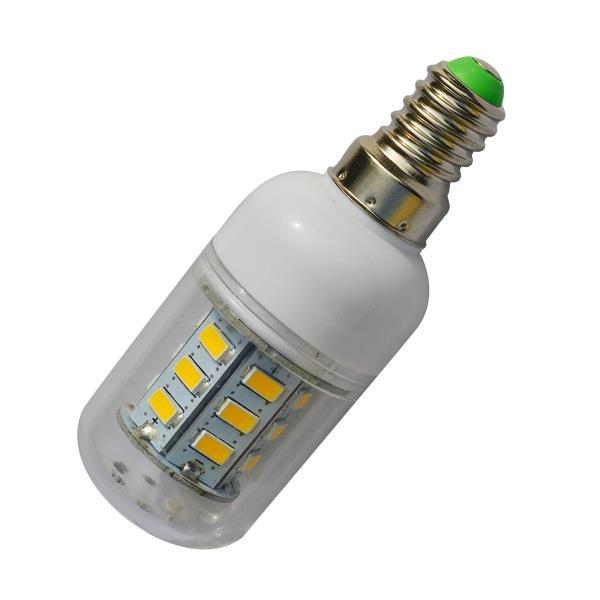 LED Corn Lamp Bulb E14 4W 24-SMD 5730 500LM 3200K Light AC110V - Warm White