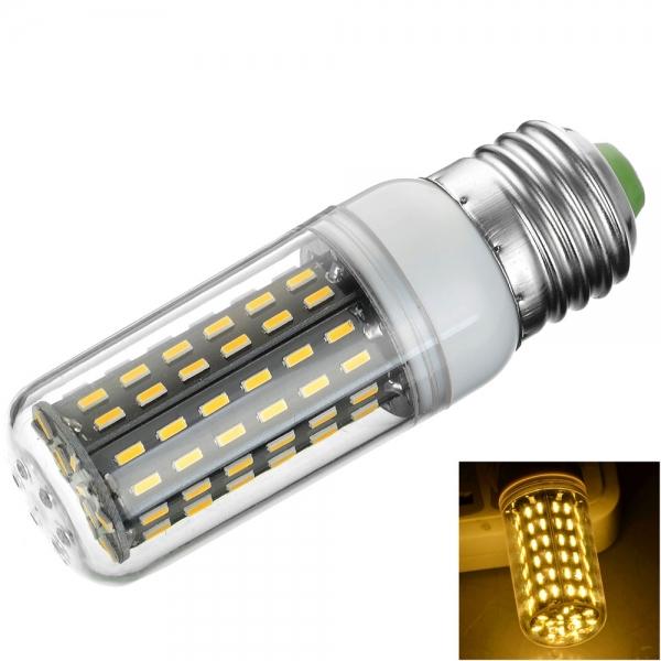 E27 9W 900lm 3000K LED Corn Lamp Bulb 96-SMD 4014 200-240V Warm White Light