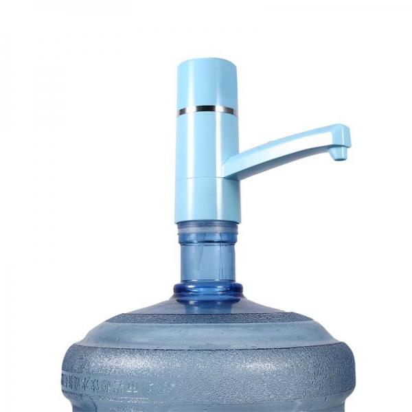 Electric Wireless Water Bottle Pump Dispenser Rechargeable Drinking Water Bottles Suction Unit Touch Sensor Water Dispenser Blue