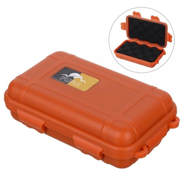 FURA Outdoor Waterproof Anti-shock Sealed Storage Container Orange S