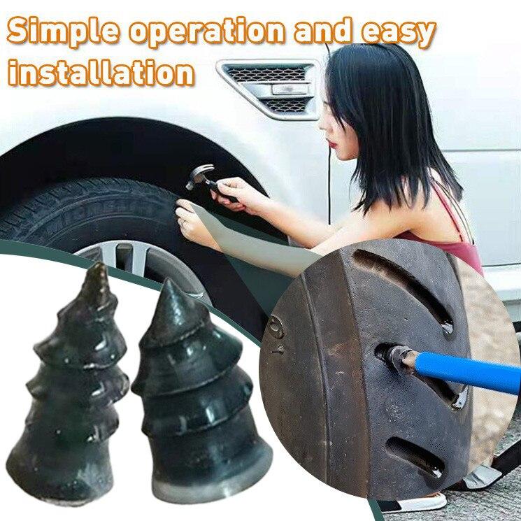 For Gap Within Tire Repair Rubber Nail Auto And Motorcycle Vacuum Tire Repair Rubber Nail Quick Tool Self-service Tires