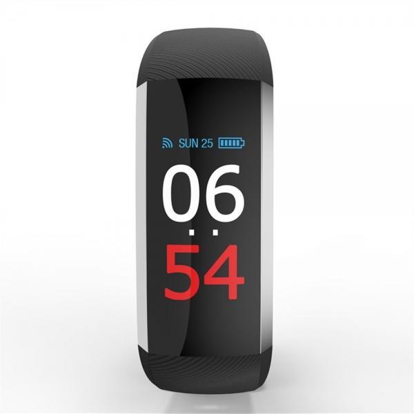 G19 Smart Bracelet Heart Rate Sport Fitness Tracker Active Clock Black