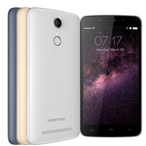 HOMTOM HT17 5.5inch Quad-core 1GB+8GB Fingerprint Unlock 4G Smartphone White (3000mAh)