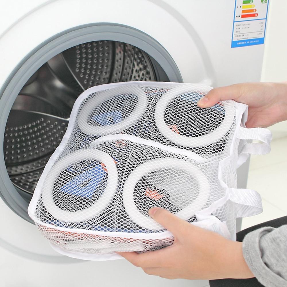 Lazy Shoes Washing Bags for Shoes Bra Shoes Airing Dry Tool Mesh Laundry Bag Protective Organizer