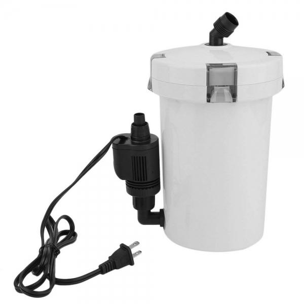 HW-603B Ultra-Quiet External Filter Bucket for Aquarium Fish Tank with Pump Hose