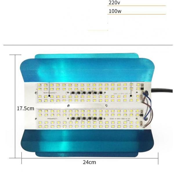 High Power 100W LED Flood Light Waterproof IP65 Iodine-tungsten Lamp for Outdoor AC220-240V
