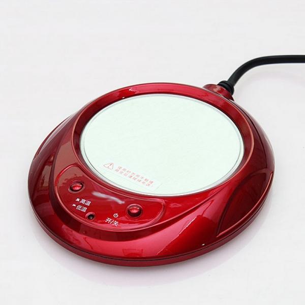 High Quality Baby Milk Heater Tea Coffee Bottle Warmer Thermal Insulation Seat Temperature Thermostat Baby Essential Supplies US Plug Red