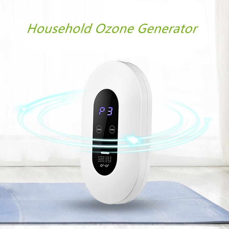 Home Ozone Generator 220V Air Purifier Disinfect Machine Remove Formaldehyde Sterilization Ionizers Four Modes for Kids/Pet Room