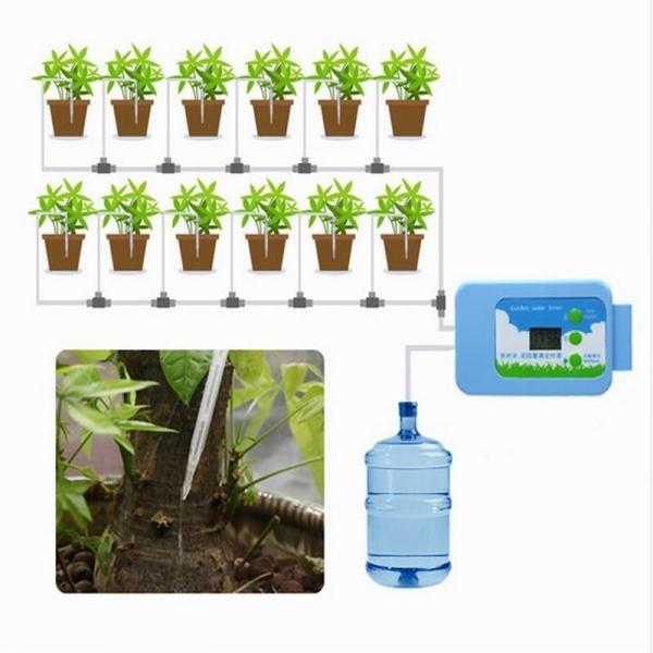 Irrigation Drip LED Pump Automatic Watering Set Watering Plant Garden Water Timer Water Irrigation Water Desktop Home