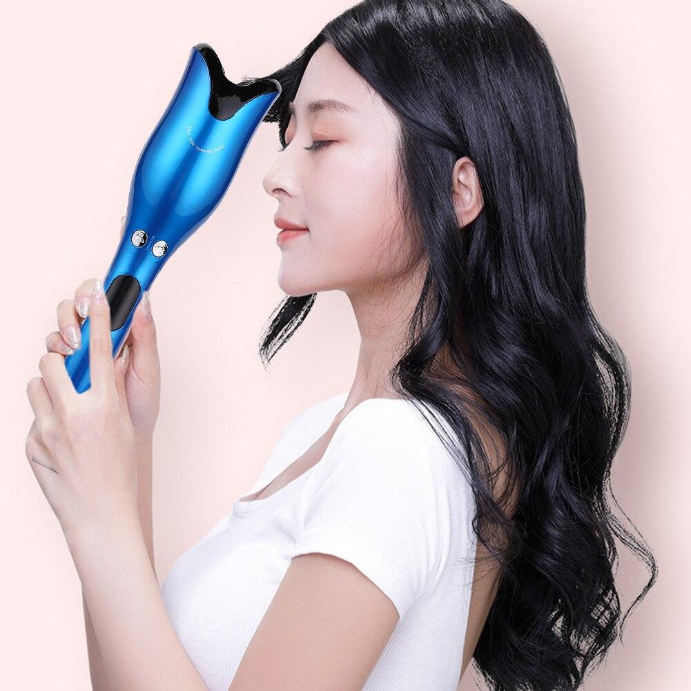 LCD Automatic Curling Iron Rotating Curler Styling Air Curler for Curls Wave US Plug Hair Styling Tools Hair Curler
