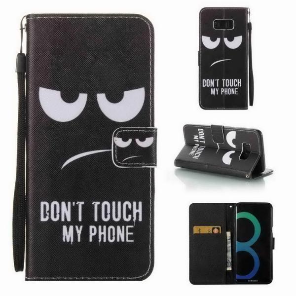 Flip Leather Wallet Case Soft Cover For Samsung Galaxy S8 Plus Pattern 22