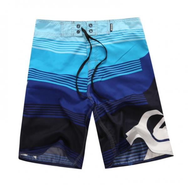 Men Boardshorts Surf Beach Shorts Swim Wear Sports Trunks Pants #24 -  Blue & Size 36