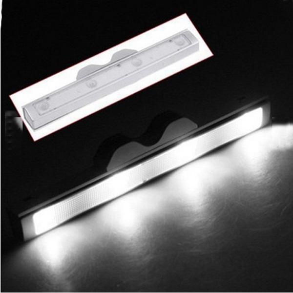 LED Wireless Motion Sensor Ligh Closet Night Light Bar - White