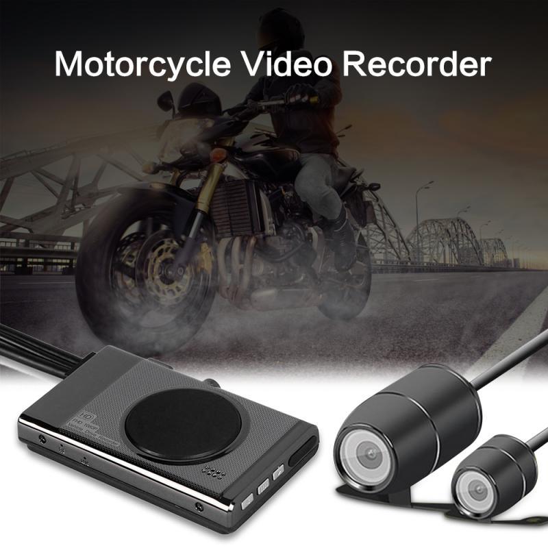 Motorcycle 3 inch LCD Screen 4G Wide-angle DVR Camera 1080P HD Dual Lens Front Rear Driving Recorder Motorbike Night Vision Dashcam