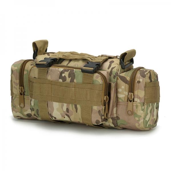 Multi-function Tactical Military Camping Hiking Sport Bag Waist Pack CP Camouflage