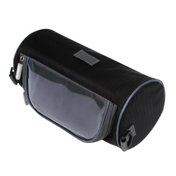 Multifunctional Front Frame Touch-screen Window Bicycle Bag Pouch Cycling Messenger Riding Equipment Accessories Black