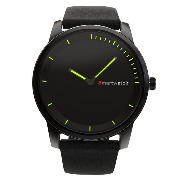 N20 Waterproof Sport Smart Quartz Watch Bluetooth Pedometer Wrist Watch Black