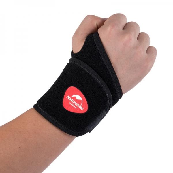 Naturehike Wrist Hand Brace Gym Wrap Strap Support Wristguard for Dumbbell Weight Training Black