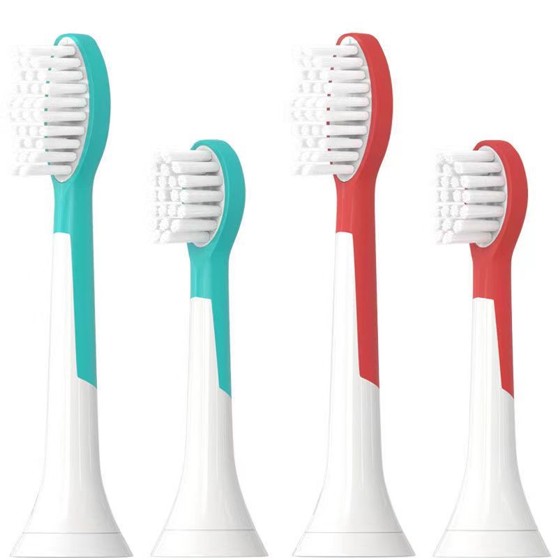 4Pcs Kids Replacement Toothbrush Heads for Philips Sonicare Kids Series HX6034 HX6044