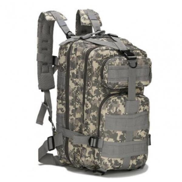 Gray Outdoor Military Rucksacks 1000D Nylon 30L Waterproof Tactical backpack Sports Camping Hiking Trekking Fishing Hunting Bags