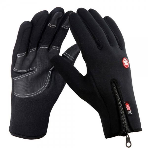 Outdoor Winter Sports Cycling Skiing Warm Touch Screen Gloves Black XL