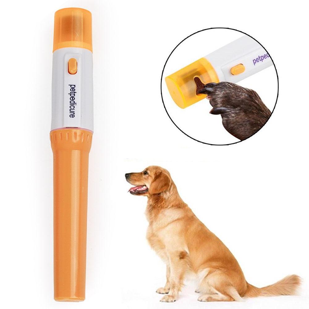 Pet Cat Dog Nail Grooming Grinder Trimmer Clipper Portable Electric Painless Dog Nail Clipper File Kit Pet Paw Grooming Tools
