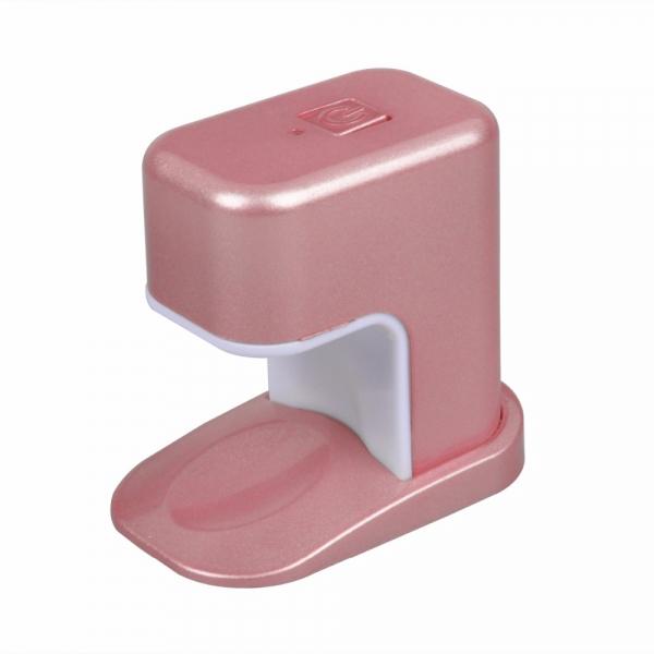 Portable 3W Mini LED UV Lamp Nail Dryer USB Charging Single Finger Nail Dryer Polish Light Manicure Machine Pink