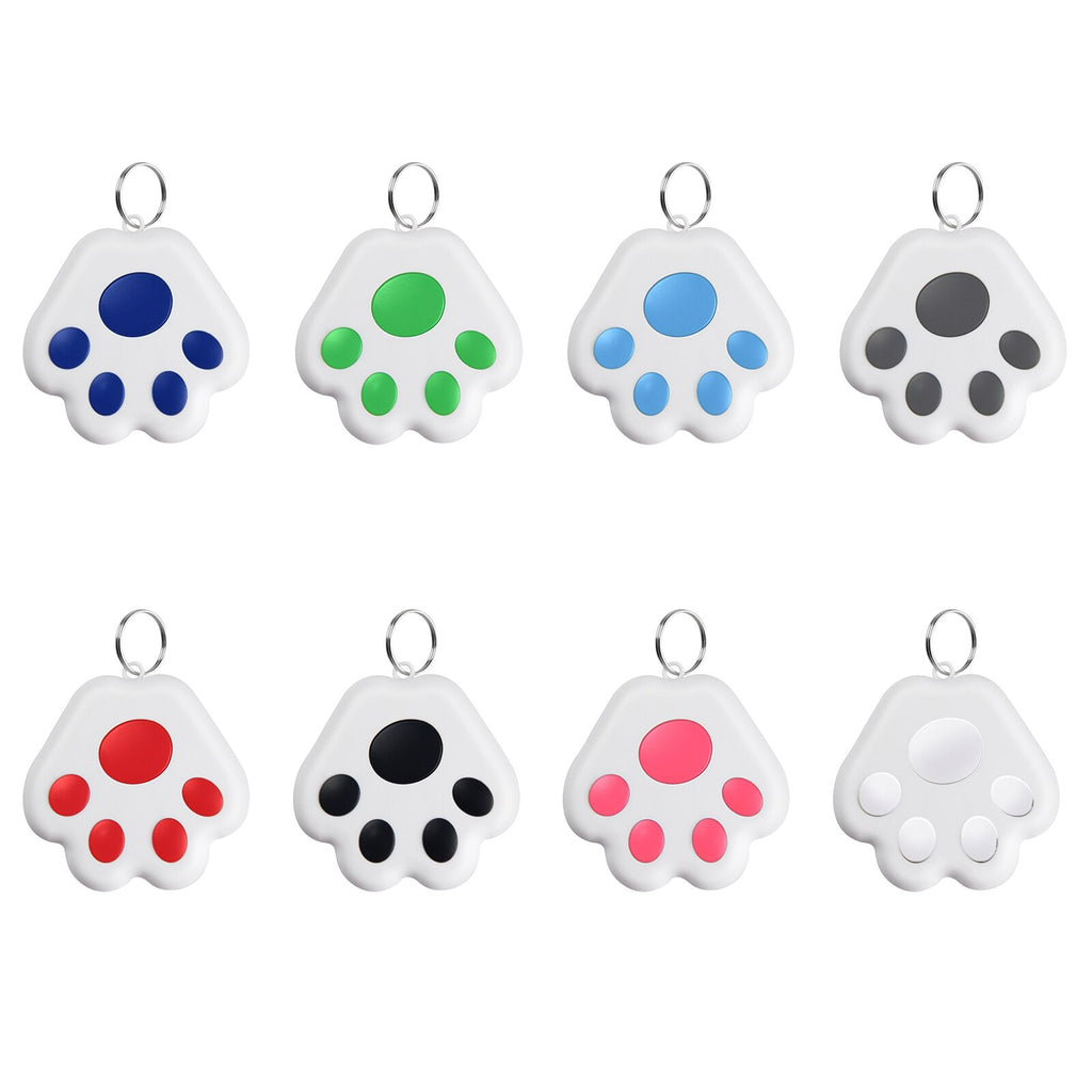 Portable Dog Paw Shaped Bluetooth Anti-lost Device Mobile Phone Two-way Alarm Tracker Children Elderly Pet Anti-lost Pendant