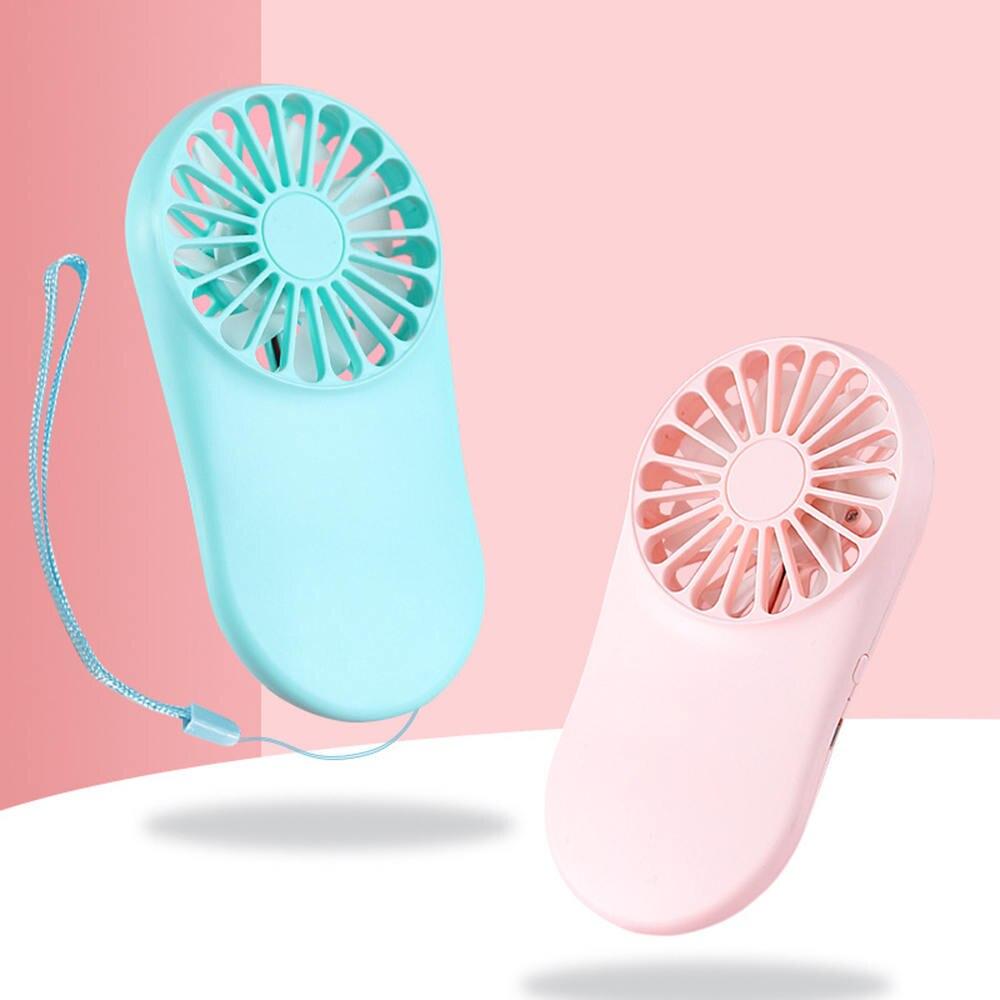 Portable Mini USB Pocket Fan Cool Air Hand Held Travel Cooler Cooling Fans Power Air Cooler
