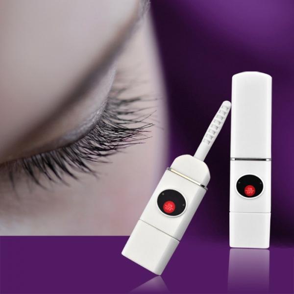 Portable USB Charging Electric Eyelash Curler Eyelash Curling Device White