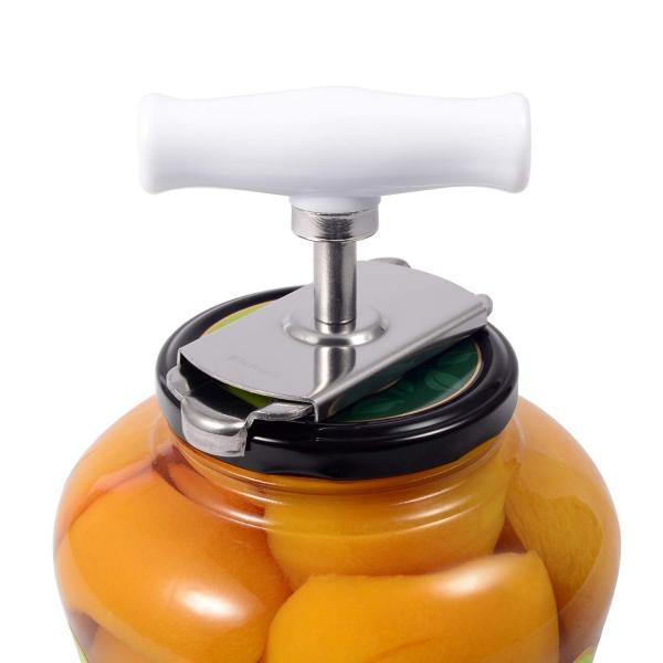 Quick Bottle Opener Stainless Steel Jar Opener Tools for 1-4 inches Jars & Bottles