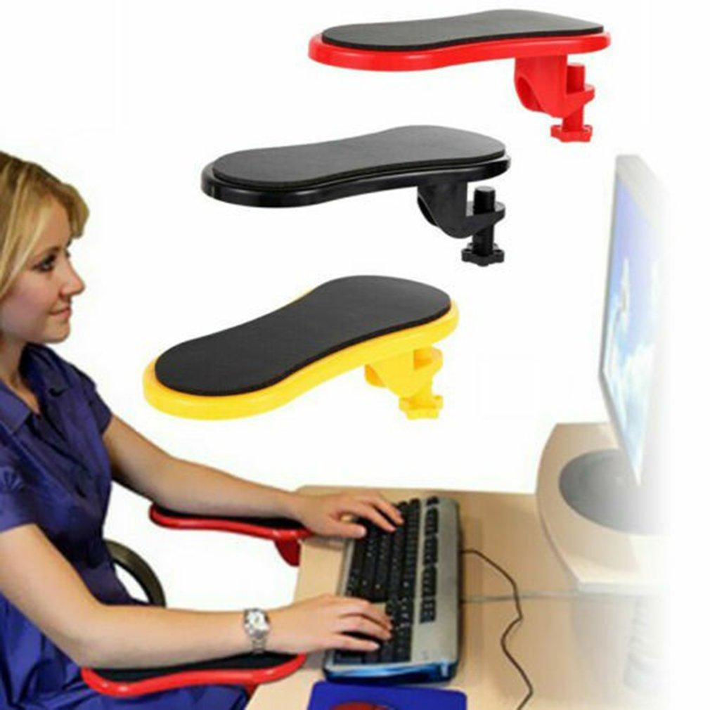 Rotating Computer Arm Rest Pad Ergonomic Adjustable PC Wrist Rest Extender Desk Hand Bracket Home Office Mouse Pad Health Care
