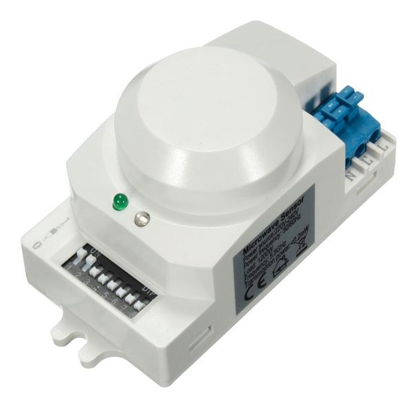 SK-600 5.8GHz Microwave Radar Sensor Body Motion HF Detector Light Switch (AC 220-240V)