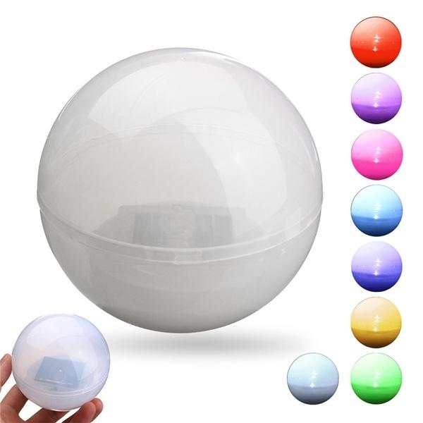Solar Power LED Floating Ball Light Outdoor Path Landscape Lamp Colorful