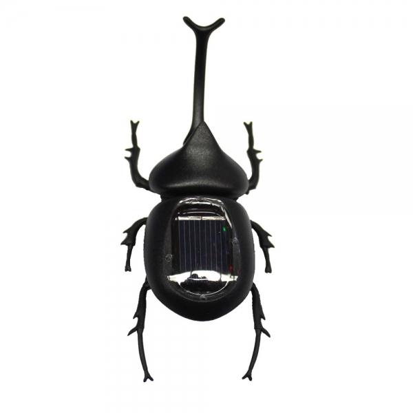 Solar Powered Beetle Toy Black