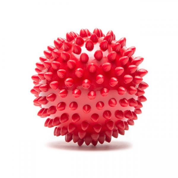 Spiky Acupoint Trigger Point Stimulation Stress Relief Yoga Massage Ball 9cm Red