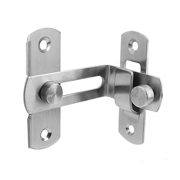 Stainless Steel Home Safety Gate sliding Door Bolts lock door Latch Slide Lock Hardware Screw for furniture - L