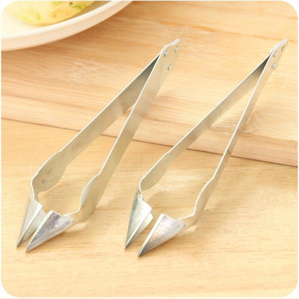 Stainless Steel Pineapple Eye Remover Clip Silver