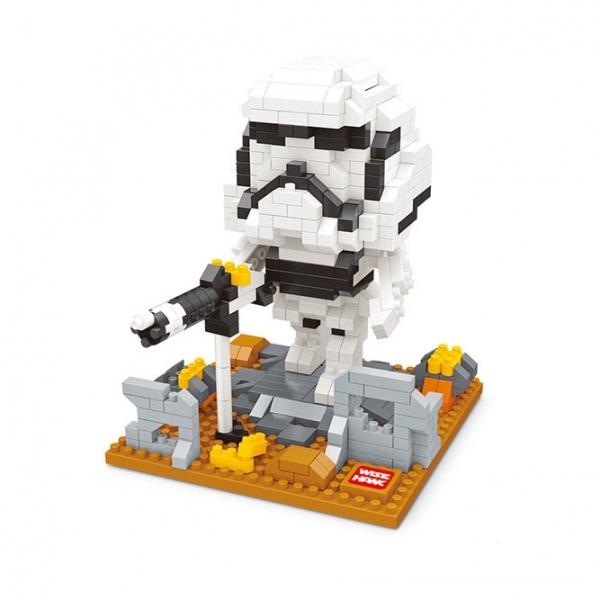 Star Wars Minifigure Building Blocks Diamond Blocks Yoda bb8 R2-D2 Action Figure Miniature Model Brick Block 2405 Colorful