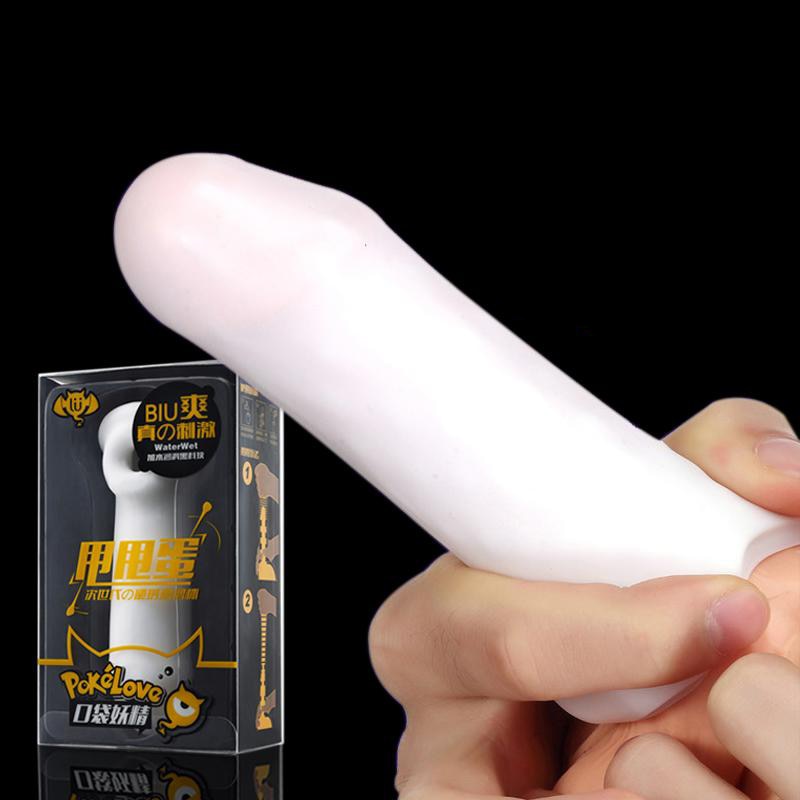 Super Silicone Vagina Masturbator for Male Long Slide Elastic Penis Sleeve Soft Skin Feel Pussy Penis Massager for Men Sex Toy