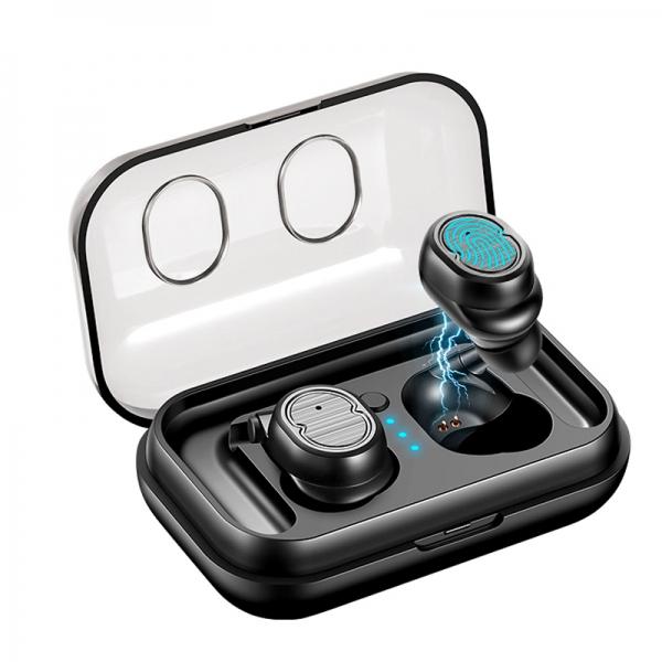 TWS Bluetooth 5.0 Earphones Waterproof Wireless Sports Earbuds with Charging Box