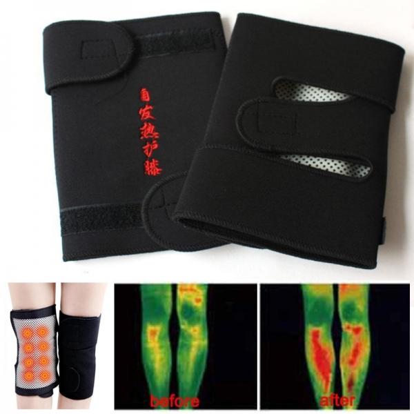 1Pc Tourmaline Self Heating Magnetic Thermal Therapy Knee Support Brace Pad