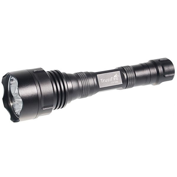 TrustFire TR-5003xQ2-WC 3-Mode 500lm 3-LED Flashlight Black